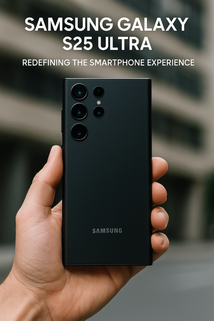 Samsung Galaxy S25 Ultra smartphone design and features