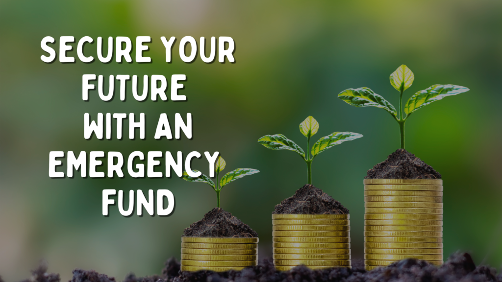 Emergency Fund Savings Financial Security Expenses Budget Debt