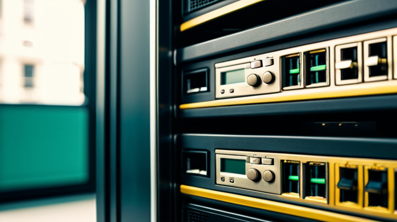 A secure hardware key plugged into a laptop running cryptographic verification code.