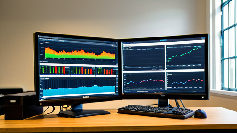 Workspace monitor showing domain registration metrics and charts