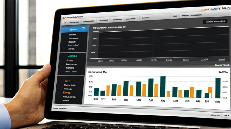 Digital investment dashboard showing portfolio performance, asset allocation, and economic indicators for fund strategies.