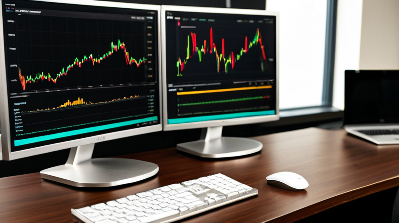 Over-the-shoulder view of a network operations center monitoring real-time cryptographic encryption logs and global server nodes.