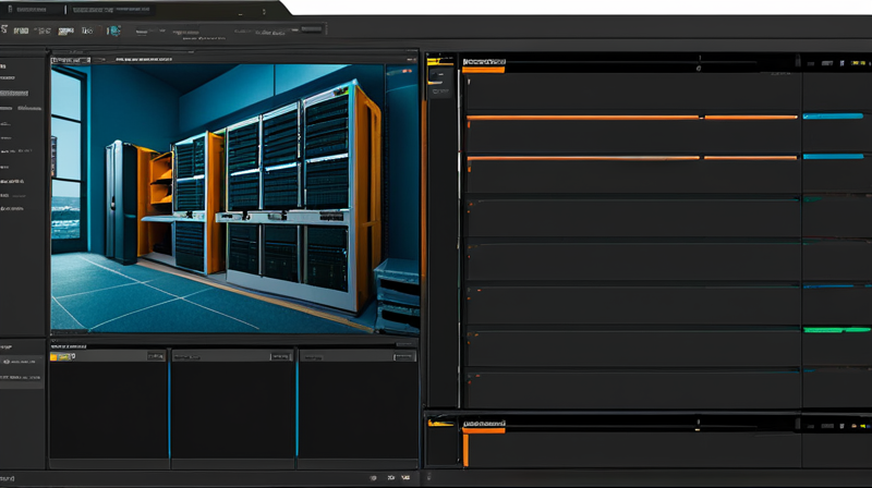 Close-up of AI-assisted video editing interface demonstrating conversational media editing.